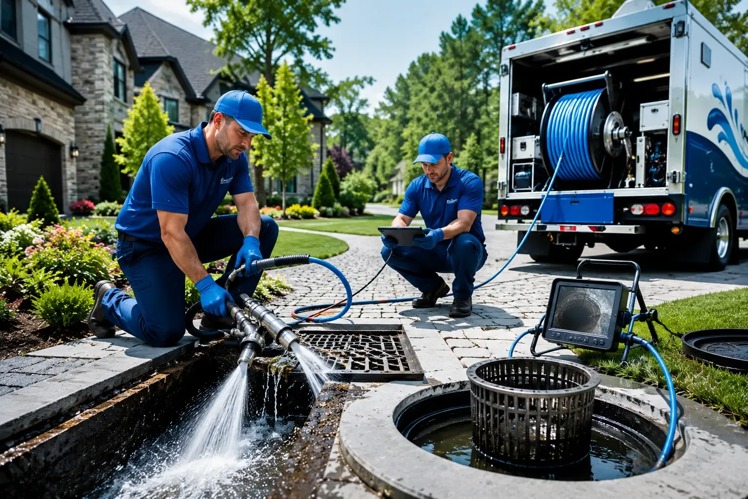 Local outdoor drain cleaning professionals in Waltham, MN