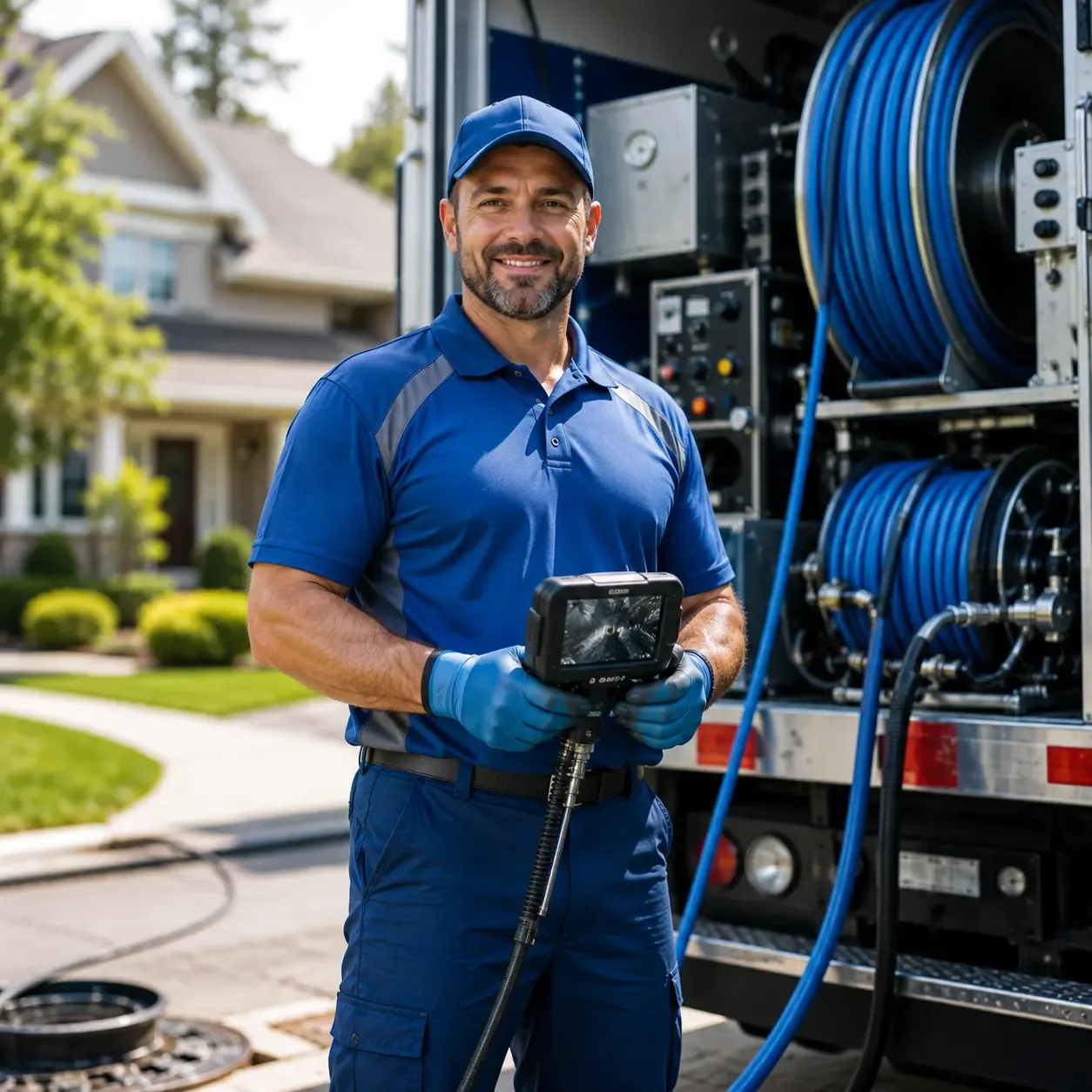 Local outdoor drain cleaning specialists in Waltham, MN